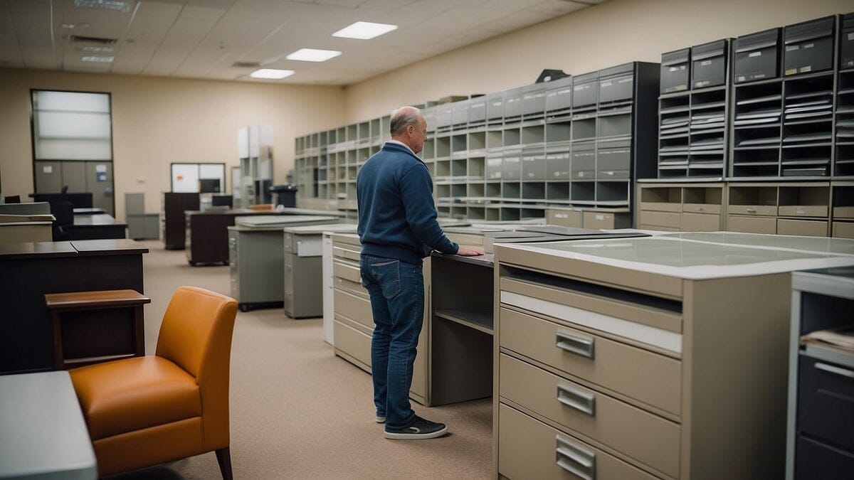 Pre-owned office furniture