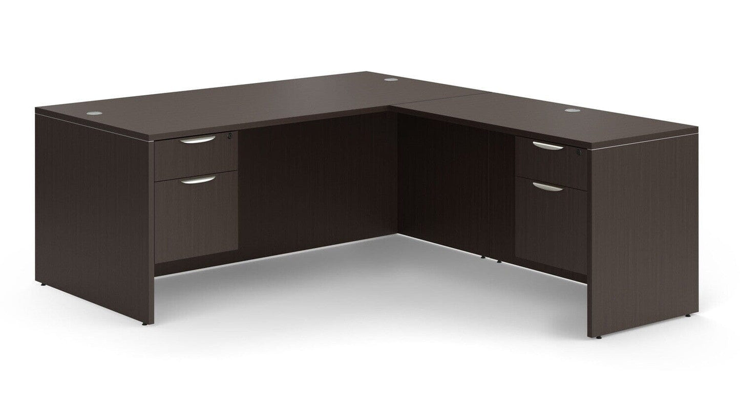 New Open Box L shaped Desks Commercial Furniture Resource