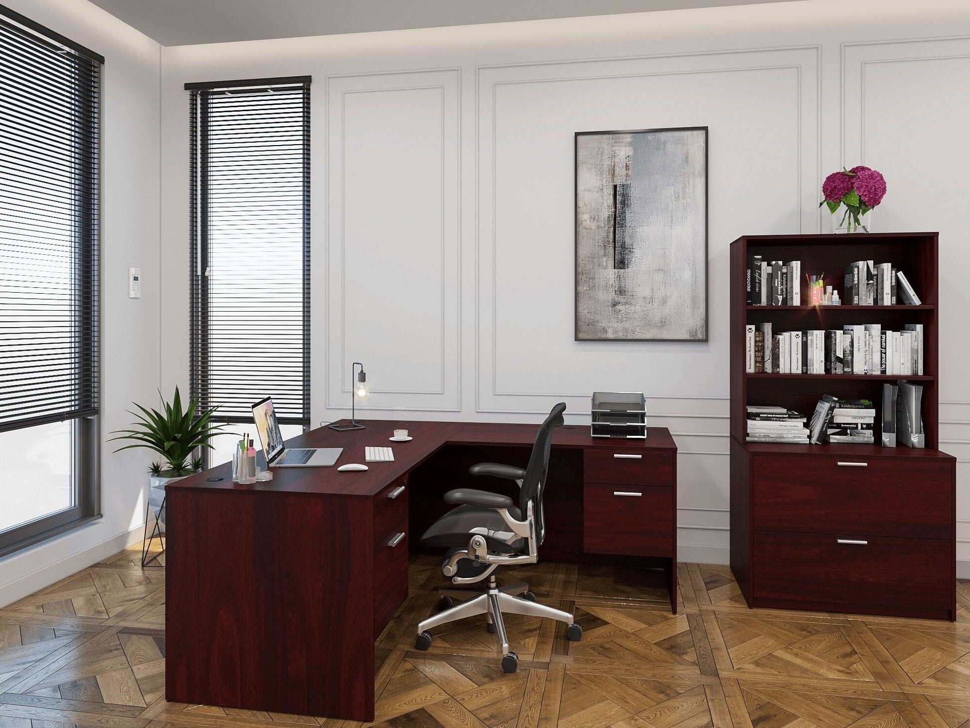 New L Shape Desks Commercial Furniture Resource