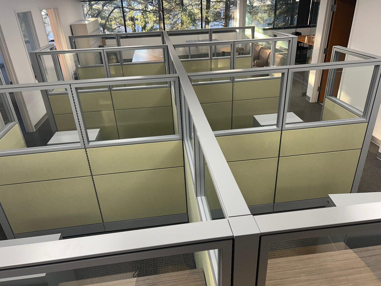 Used Global Cubicles Commercial Furniture Resource
