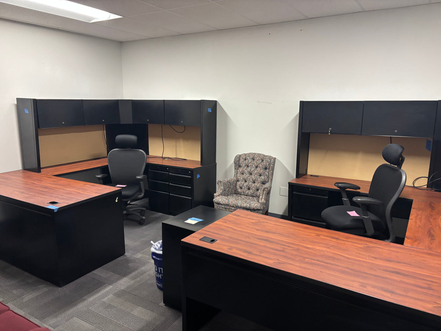 Used U Shape Desk Commercial Furniture Resource