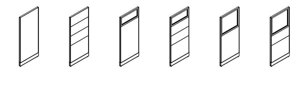 New 82" High Panel Dividers Commercial Furniture Resource