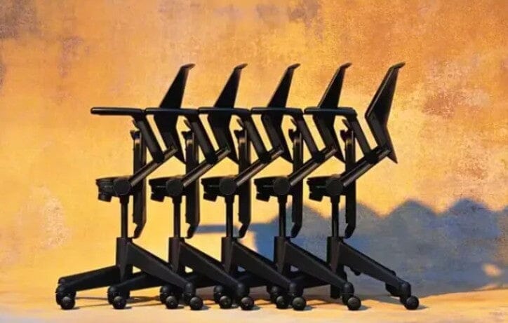 Used Steelcase Kart Nesting Chair Commercial Furniture Resource