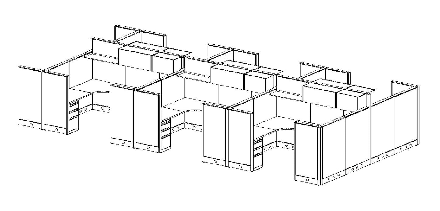 Used All Steel Cubicles