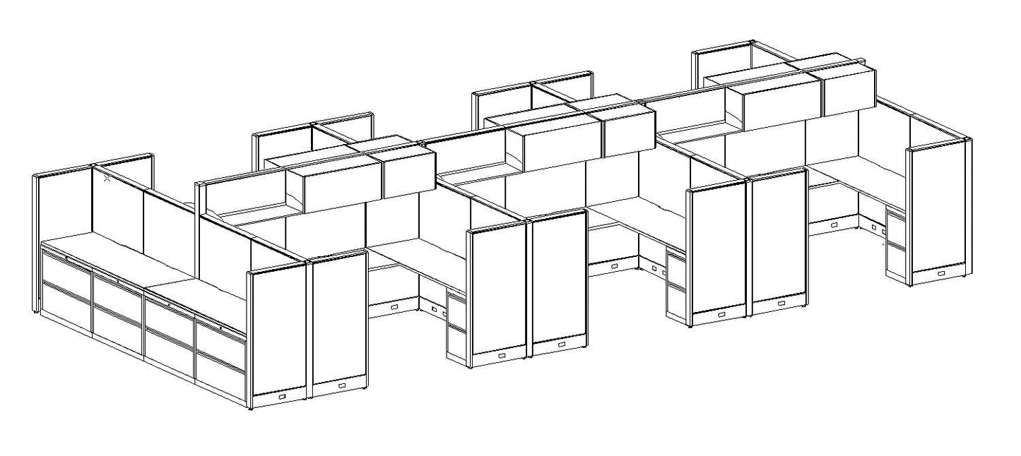 Used All Steel Cubicles