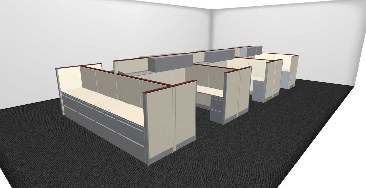 Used All Steel Cubicles