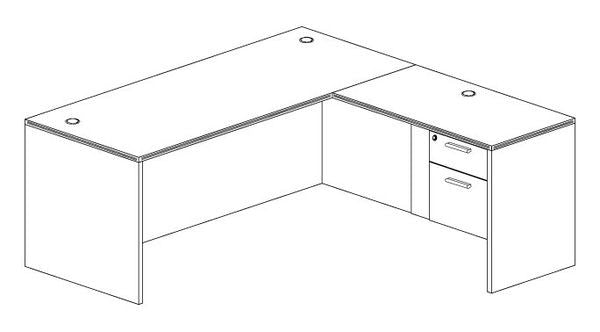 New L Shape Desks