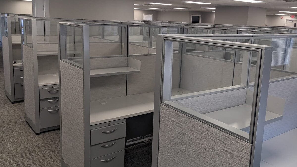 Used Cubicles for a Productive Office