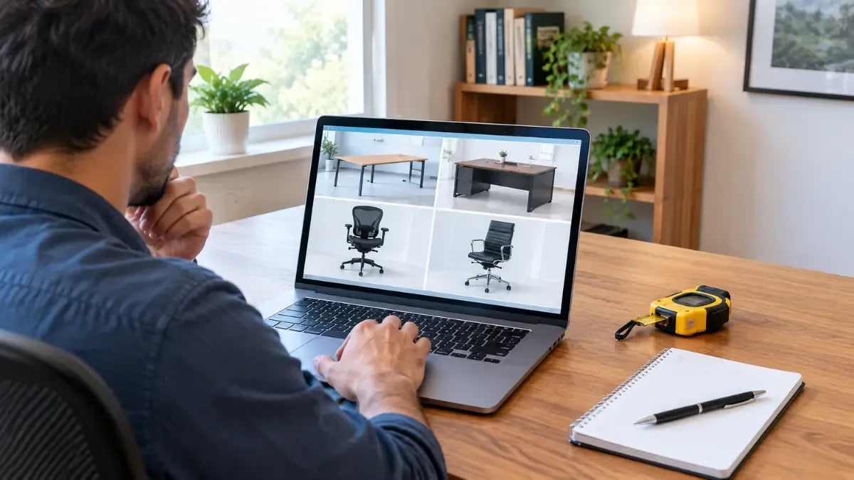 Buy office furniture online without a showroom visit