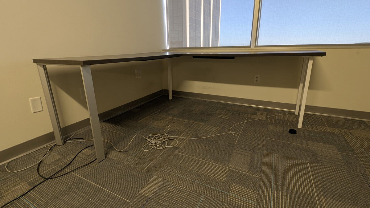 Used L-Shape Desk COMMERCIAL FURNITURE RESOURCE 