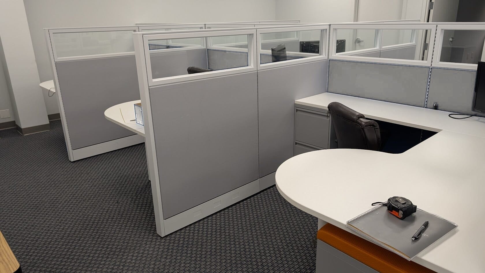 Used Global Evolve Cubicles COMMERCIAL FURNITURE RESOURCE 