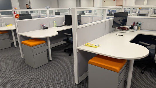Used Global Evolve Cubicles COMMERCIAL FURNITURE RESOURCE 