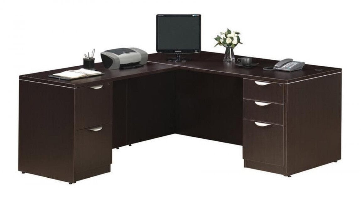 Used L shaped Desks Commercial Furniture Resource 