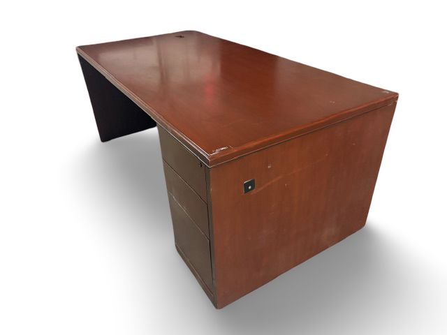 Used Wood Desk Commercial Furniture Resource 