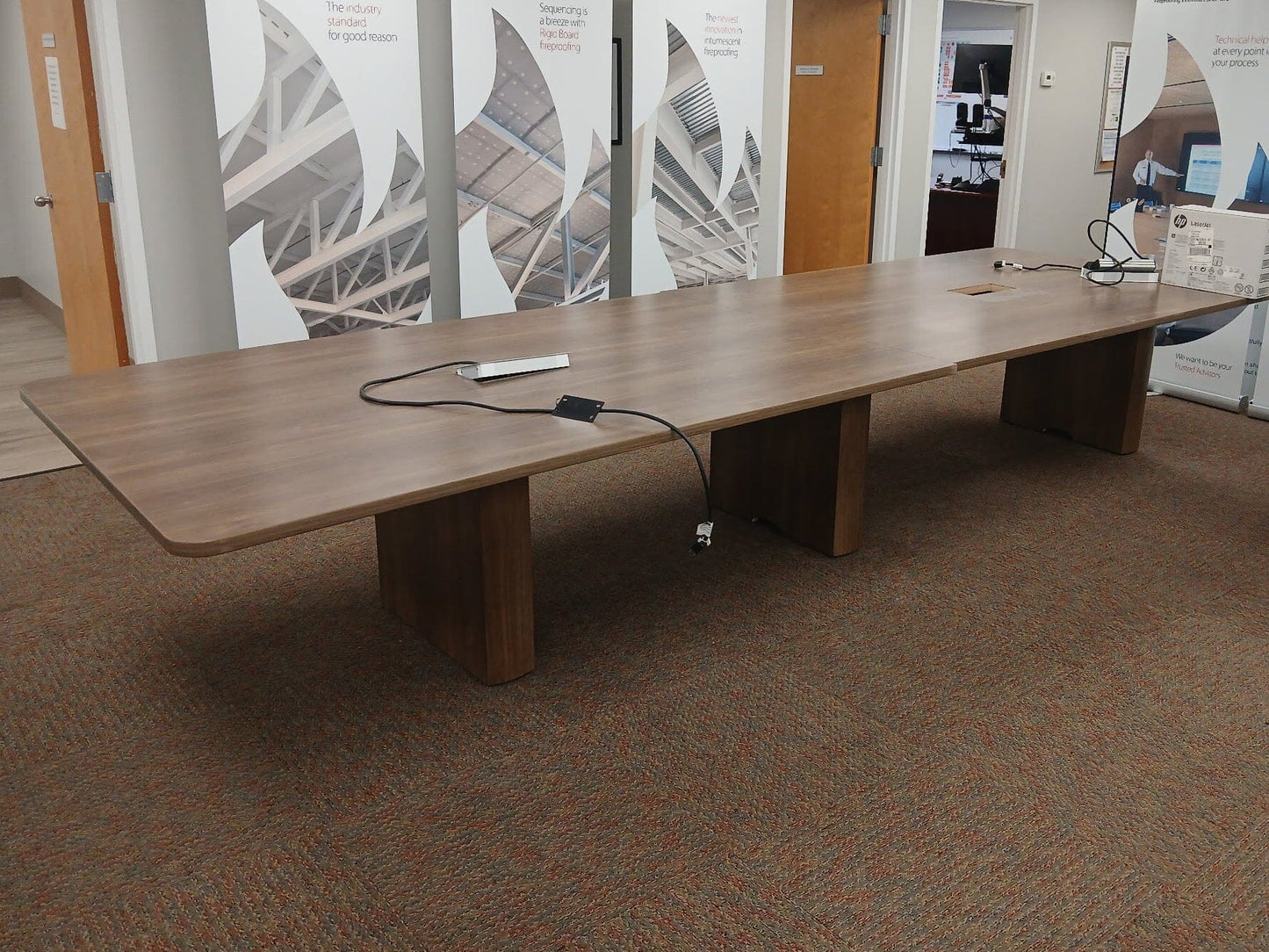 Used Conference Table 15 Ft COMMERCIAL FURNITURE RESOURCE 