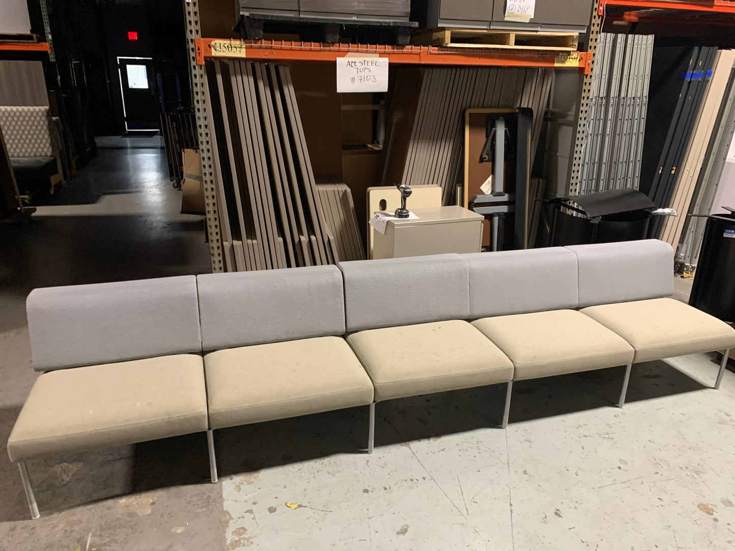 Used Benching Seating Commercial Furniture Resource 
