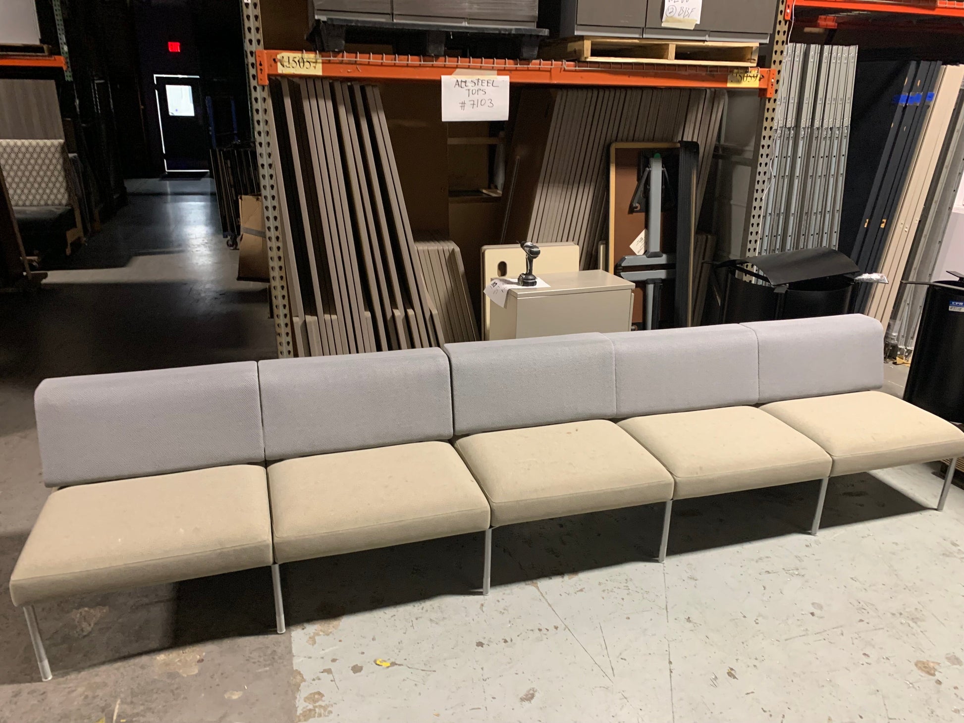 Used Benching Seating Commercial Furniture Resource 
