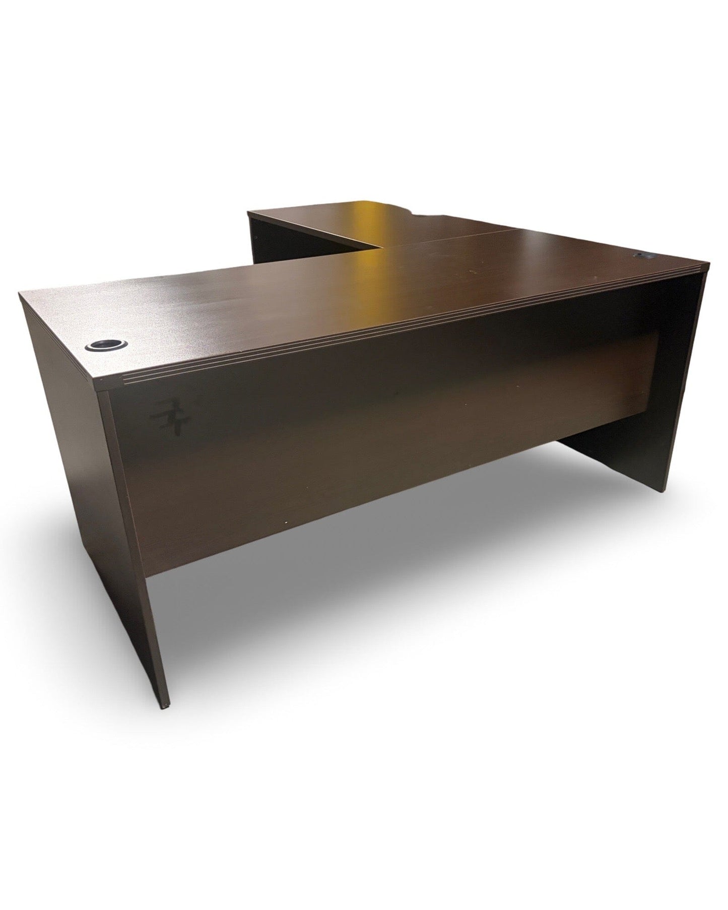 Used L shape Desk Commercial Furniture Resource 