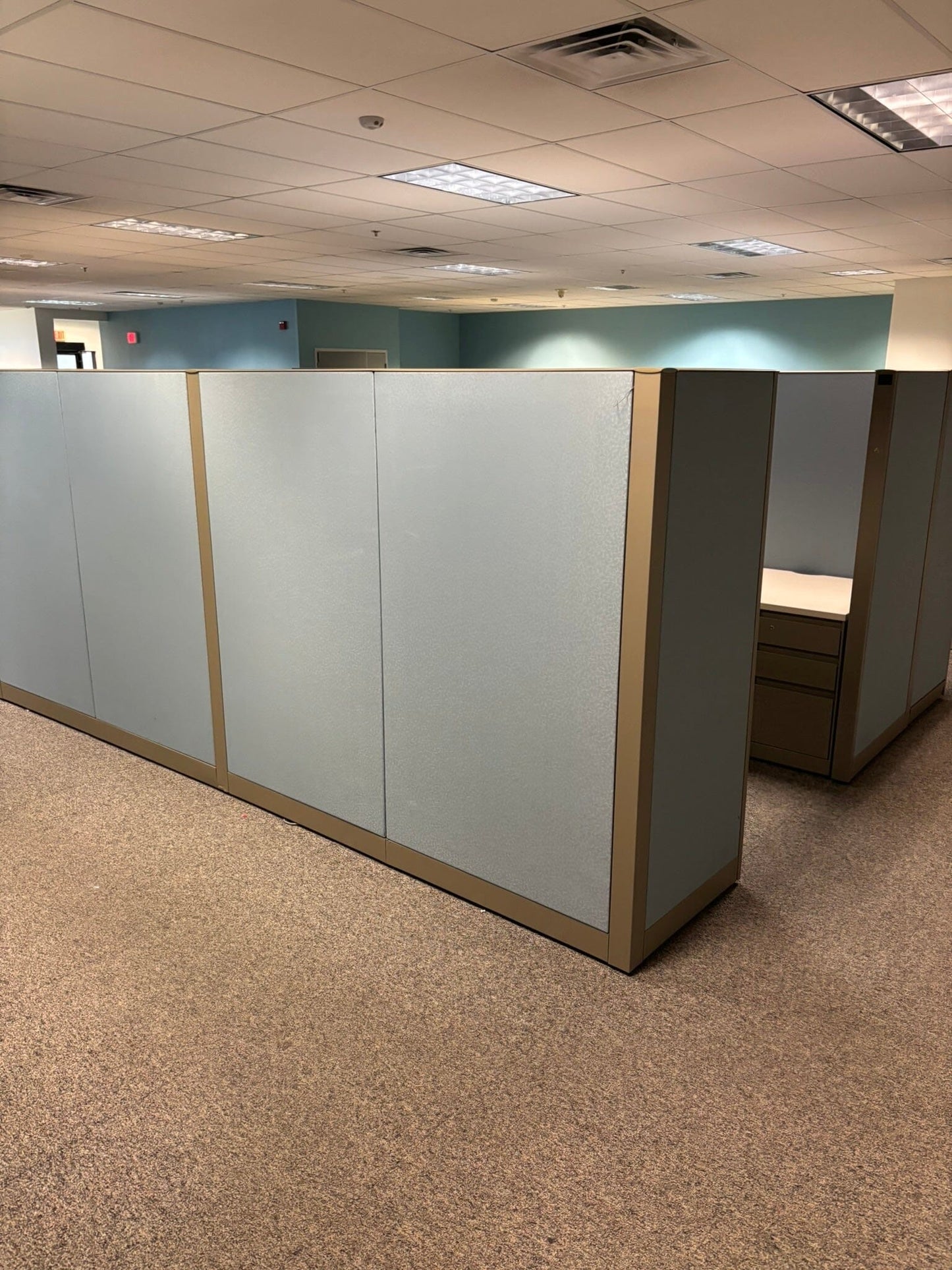 Used Steelcase Answer Cubicles Commercial Furniture Resource 
