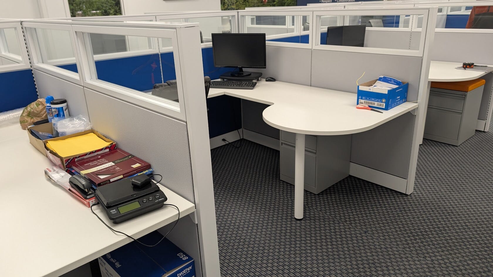 Used Global Evolve Cubicles COMMERCIAL FURNITURE RESOURCE 