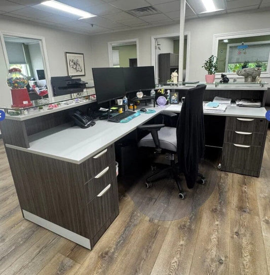 Used Reception Desk Commercial Furniture Resource 