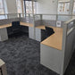 Used Global Evolve Cubicles Commercial Furniture Resource 