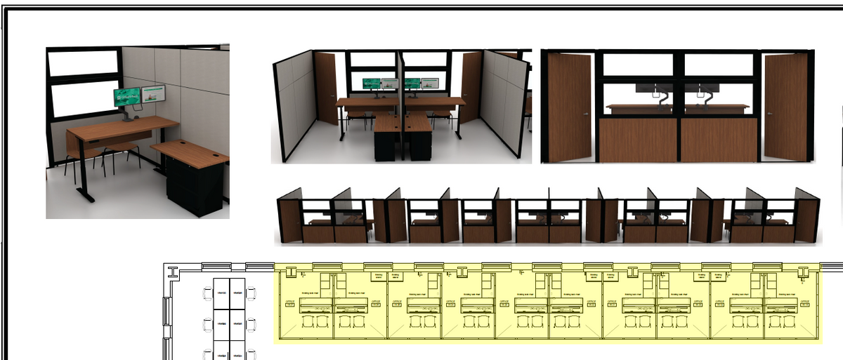 Used AllSteel Office Walls