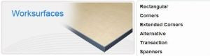 USED WORK SURFACES