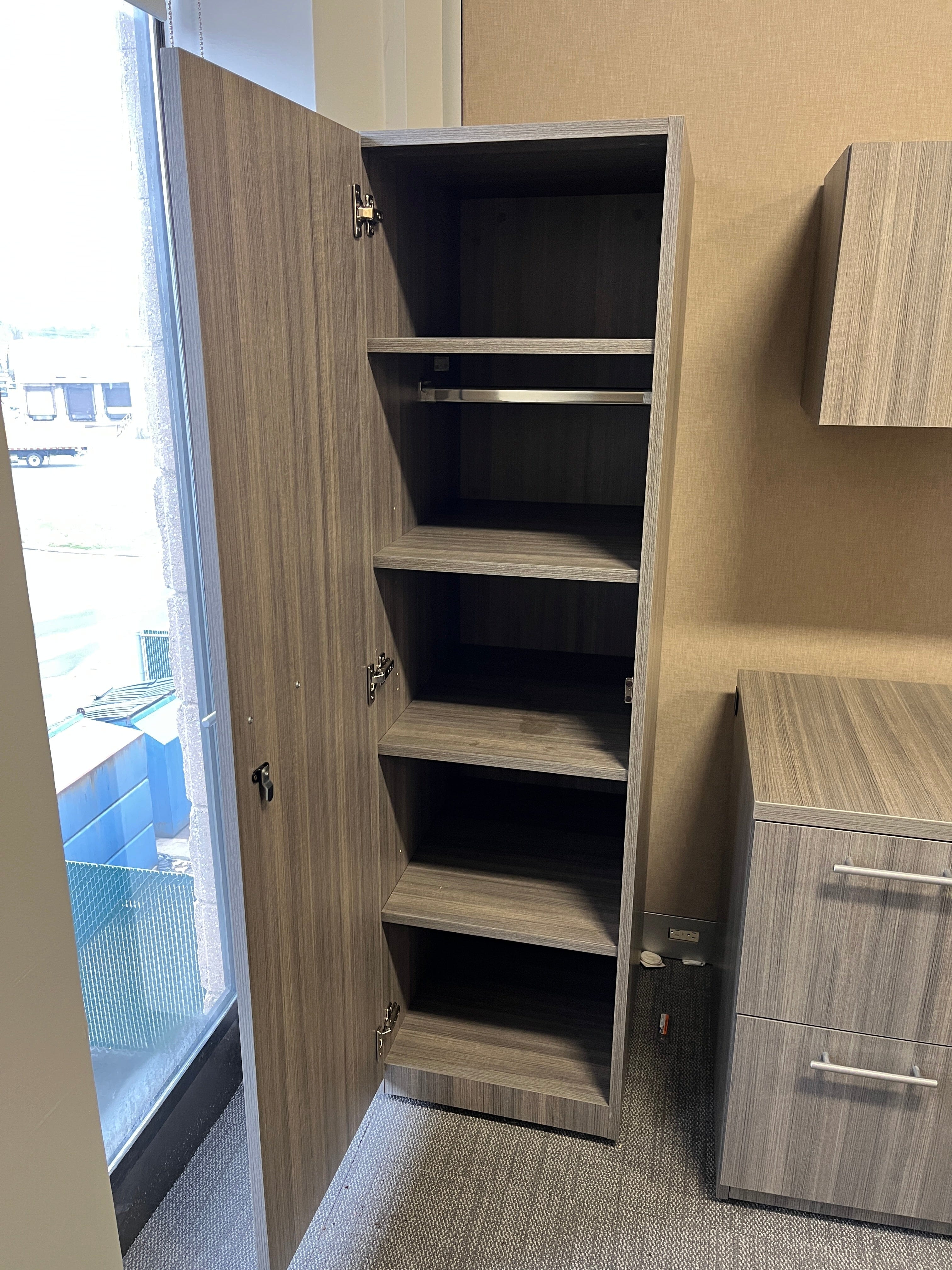 Used HON Desk Suite with Storage Tower | Executive Office