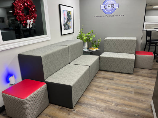 USED 9 PEICE LOUNGE SET Commercial Furniture Resource 