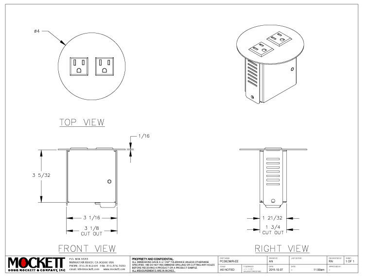 SURFACE OUTLET